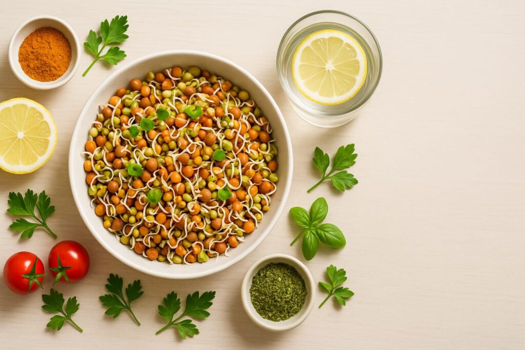 Top 12+ Benefits of Sprouted Lentils for Better Health & Weight Loss 8 Benefits of Sprouted Lentils,
Sprouted Lentils Benefits,
Sprouted Lentils for Weight Loss,
Sprouted Lentils Nutrition,
weight loss,
heart health,
Benefits of Sprout Lentil,
12+ Benefits of Sprouted Lentils,