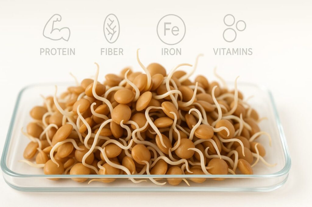 Top 12+ Benefits of Sprouted Lentils for Better Health & Weight Loss 5 Benefits of Sprouted Lentils,
Sprouted Lentils Benefits,
Sprouted Lentils for Weight Loss,
Sprouted Lentils Nutrition,
weight loss,
heart health,
Benefits of Sprout Lentil,
12+ Benefits of Sprouted Lentils,