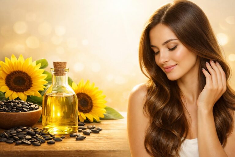 Benefits of Sunflower Seed Oil for Hair