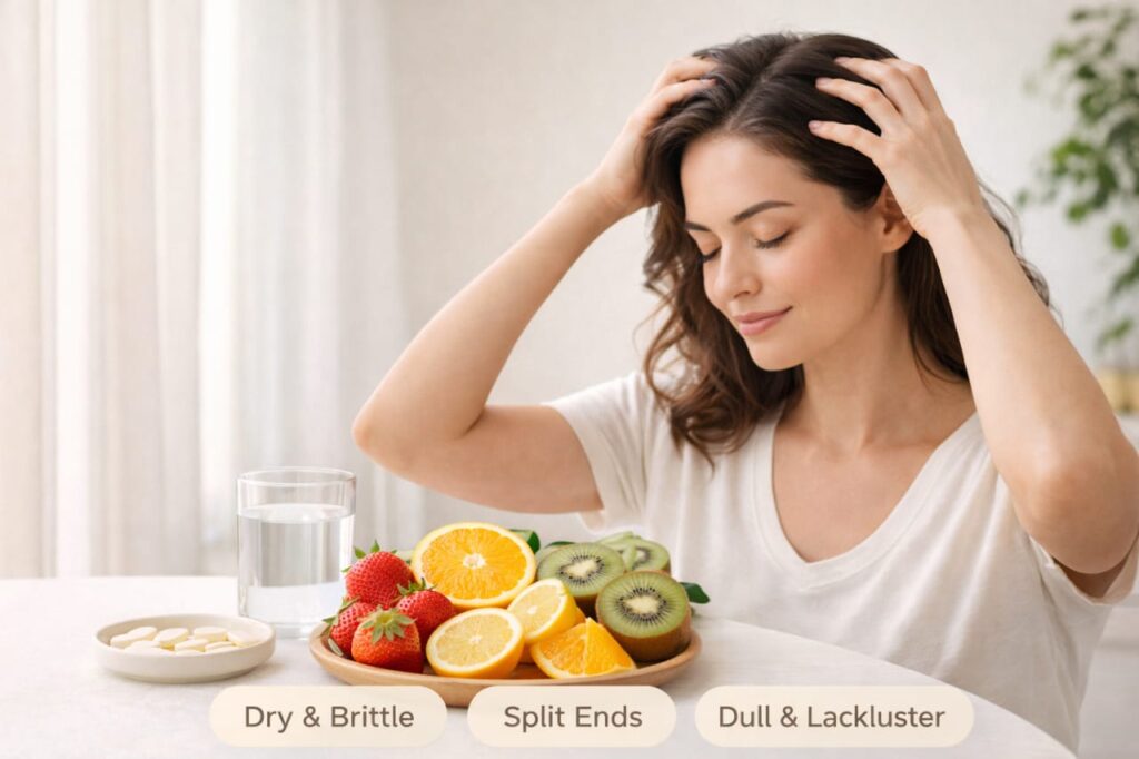 Benefits of Vitamin C for Hair Growth,
vitamin c for hair growth,
vitamin c for hair fall, 
benefits of vitamin c for hair, 
vitamin c hair growth benefits, 
is vitamin c good for hair, 
how does vitamin c help hair growth,
vitamin c rich foods for hair growth,
best fruits for hair growth vitamin c,
amla vitamin c for hair,
What Is Vitamin C and Why Is It Important for Hair?,
How Vitamin C Helps with Hair Growth,
Vitamin C for Hair Fall: Does It Really Work?,
Best Natural Sources of Vitamin C for Hair Growth,
Vitamin C Supplements for Hair Growth,
How to Add Vitamin C to Your Hair Care Routine,