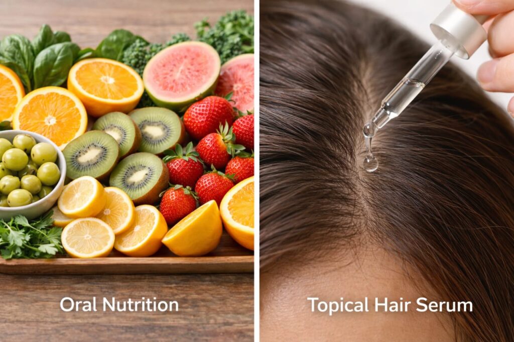 Benefits of Vitamin C for Hair Growth,
vitamin c for hair growth,
vitamin c for hair fall, 
benefits of vitamin c for hair, 
vitamin c hair growth benefits, 
is vitamin c good for hair, 
how does vitamin c help hair growth,
vitamin c rich foods for hair growth,
best fruits for hair growth vitamin c,
amla vitamin c for hair,
What Is Vitamin C and Why Is It Important for Hair?,
How Vitamin C Helps with Hair Growth,
Vitamin C for Hair Fall: Does It Really Work?,
Best Natural Sources of Vitamin C for Hair Growth,
Vitamin C Supplements for Hair Growth,
How to Add Vitamin C to Your Hair Care Routine,