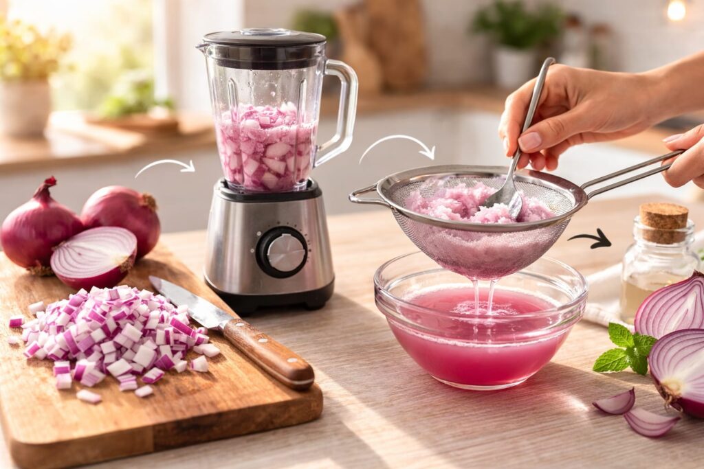 Benefits of Onion Juice for Hair Growth