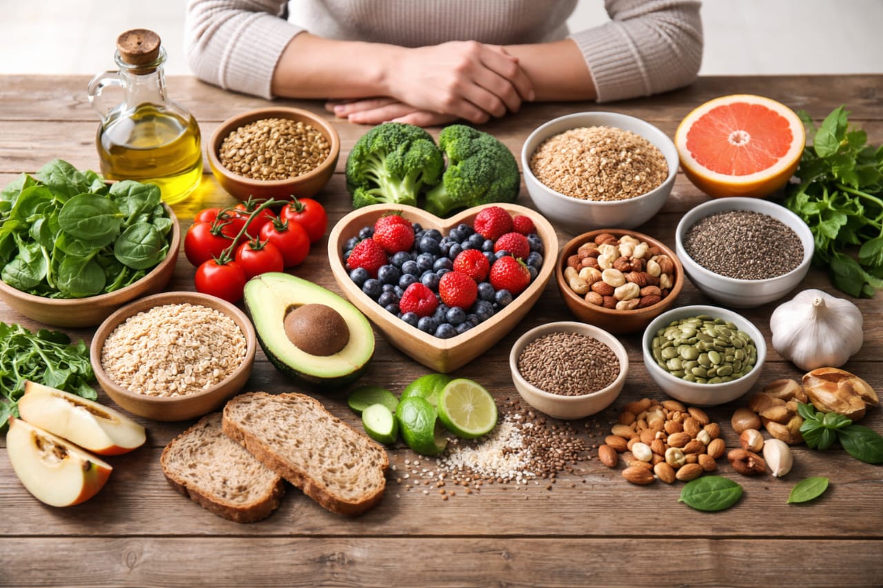 what to eat for a healthy heart naturally, best foods for heart health daily, diet tips for a healthy heart, simple heart healthy diet plan, foods that keep your heart healthy, everyday foods for heart health, healthy heart diet without medication, natural foods to improve heart health, heart healthy eating habits, Fruits That Support a Healthy Heart Naturally, Healthy Fats That Protect Your Heart, Seeds and Nuts for Daily Heart Support, heart friendly foods for daily meals, what foods help heart health naturally, easy diet for heart care, heart healthy foods at home, foods that support heart health naturally,