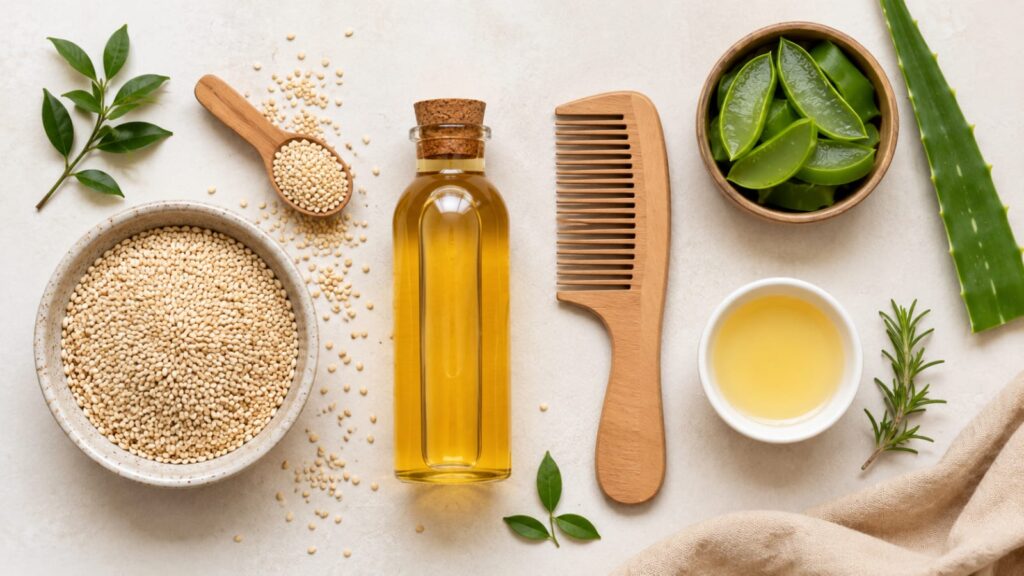 Benefits of Sesame Oil for Hair Growth 2